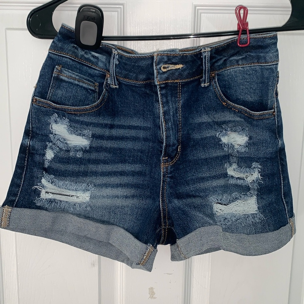 *Never worn* Blue denim shorts